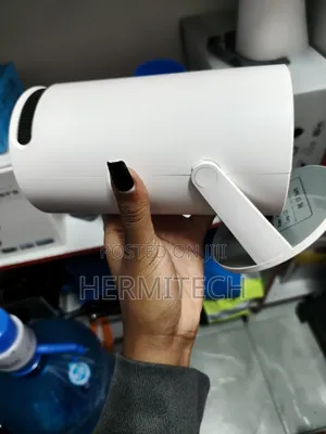 Hy 300 Projector Featuring Wifi and Bluetooth 1800 Rotation Base