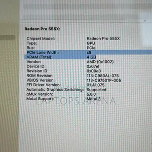 Laptop Apple MacBook Pro 2019 32GB Intel Core i9 SSD 512GB
