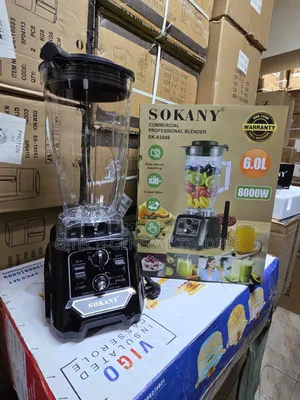 Sokany 6l Heavy Duty 8000w Commercial Blender