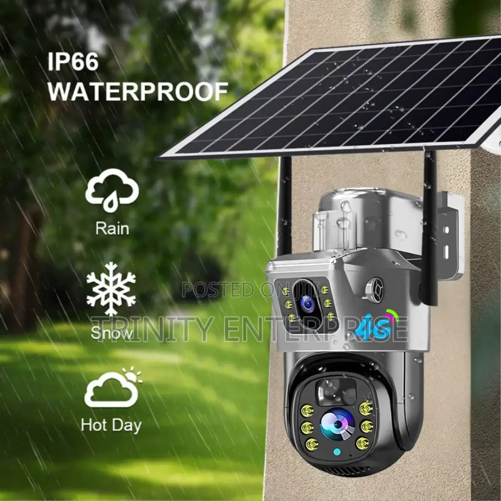 CCTV Camera Wifi Outdoor Solar Camera Wireless