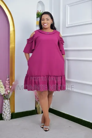 Stylish Plus Size Dress/Maternity Friendly/Pregnant Friendly