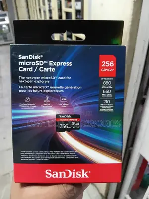Sandisk 256gb Microsd Express Card Class 10 Flash Memory Card - Black