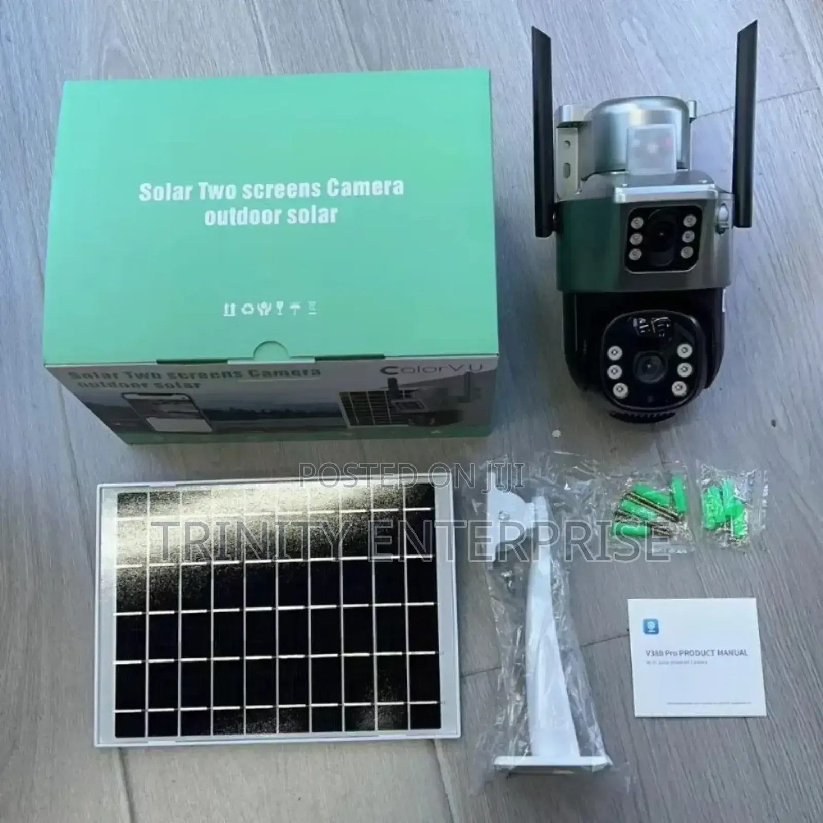 Solar Camera With Ai-Based Human Motion Detection and Tracking