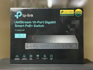 Tp-Link 8-Port Gigabit Smart Poe+ Switch With 2 SFP Slots - Tl-Sg2210p