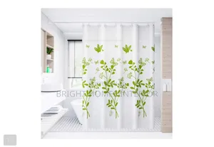 Floral Green Shower Curtain