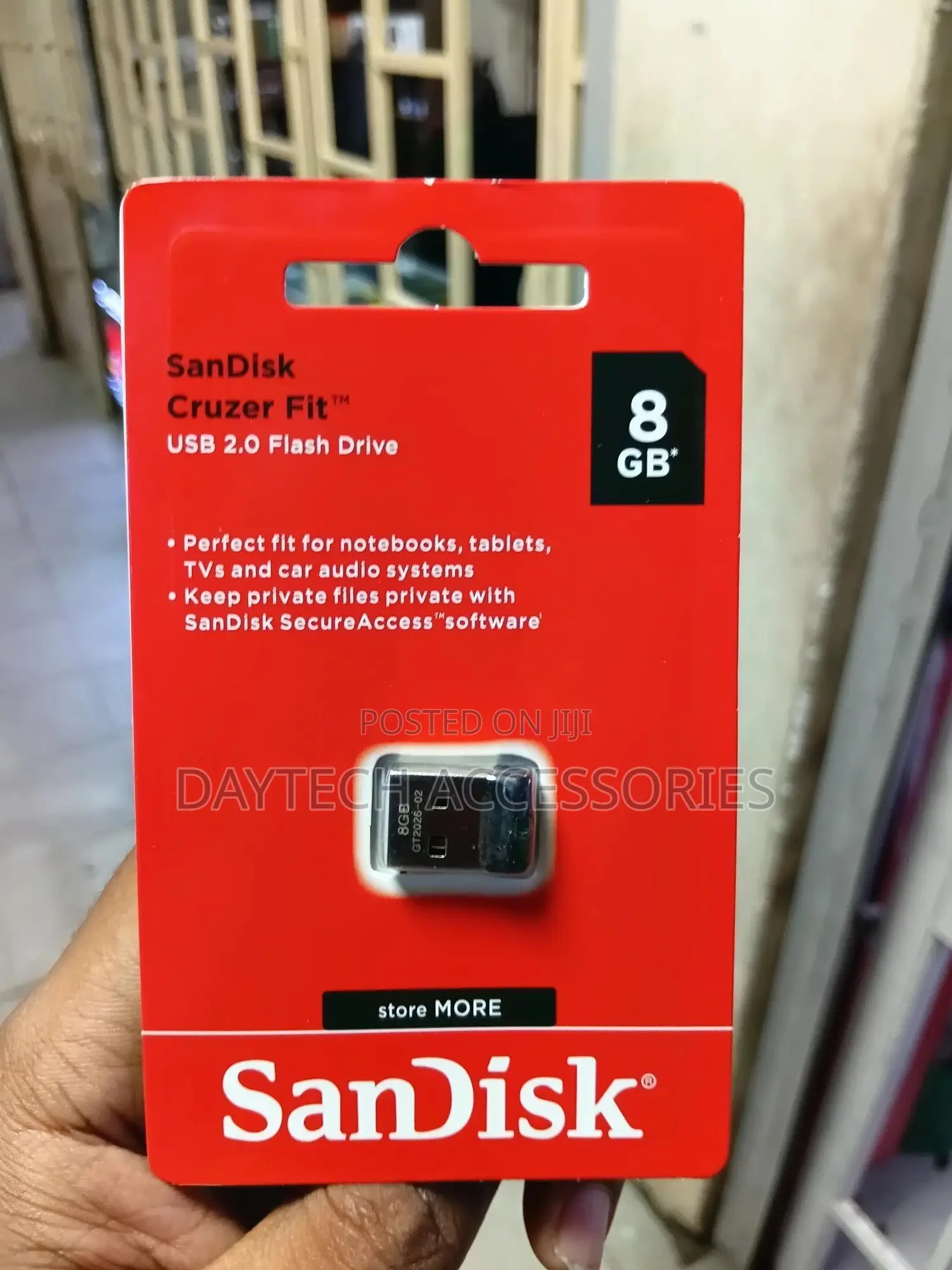 Sandisk Cruzer Fit 8gb Usb 2.0 Flash Drive