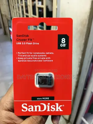 Sandisk Cruzer Fit 8gb Usb 2.0 Flash Drive