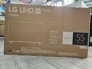 Lg Uhd Tv 55ur80 | Webos Smart Ai Thinq| Magic Remote| Hdr10, HLG