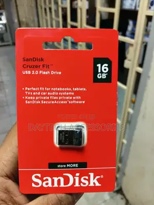16gb Sandisk Cruzer Fit Flash Drive