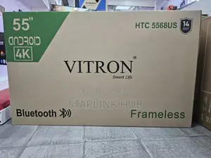 Vitron 55 Inch Smart Android Led Tv Htc5568us