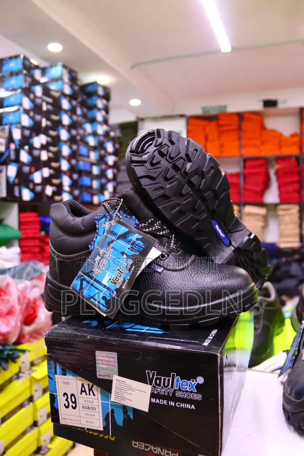 Vaultex Leather Safety Boots