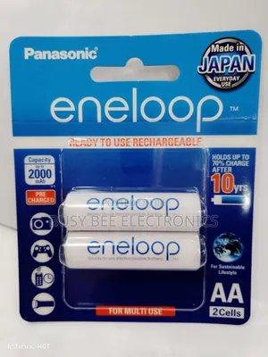 Eneloop Panasonic Rechargeable 2000mah