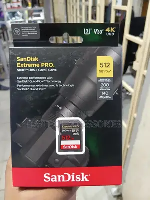Sandisk Extremepro 512gb Class 10 - SDXC Uhs-I Memory Card - SDSDXXD