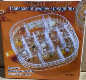 Ld-1001 16 Slot Transparent Jewelry Box