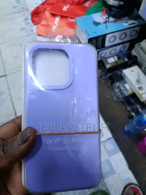 Linsee Lavender/Purple Liquid Silicone Case for iPhone 15 Pro