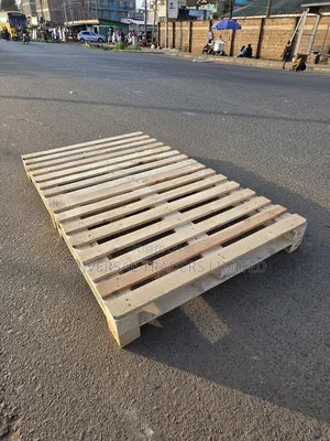 4×6 Simple Wooden Pallet Bed-strong Durable. Gig01