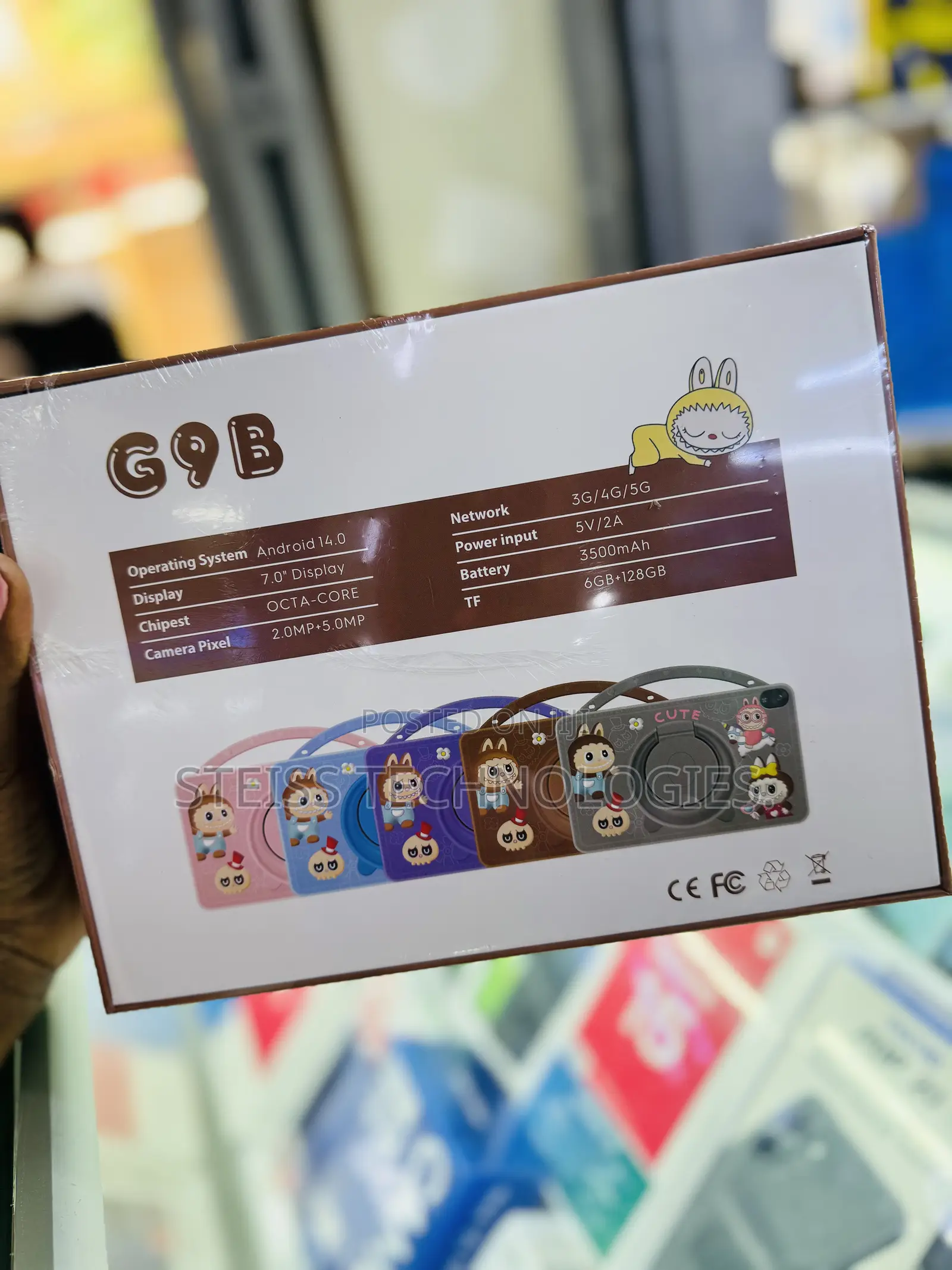 New Tablet 128 GB Blue