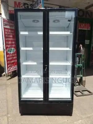 Twin Door Display Fridge