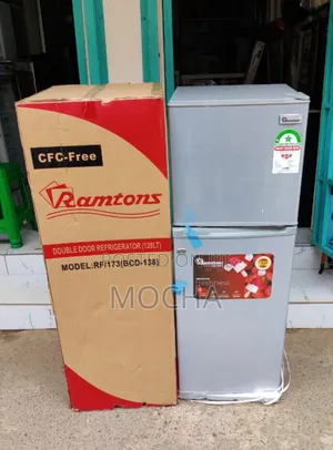 Ramtons 138liters 2 Door Direct Cool Fridge Silver