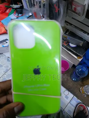 Milafi Liquid Silicone Case for iPhone 12 Pro Max Neon Green