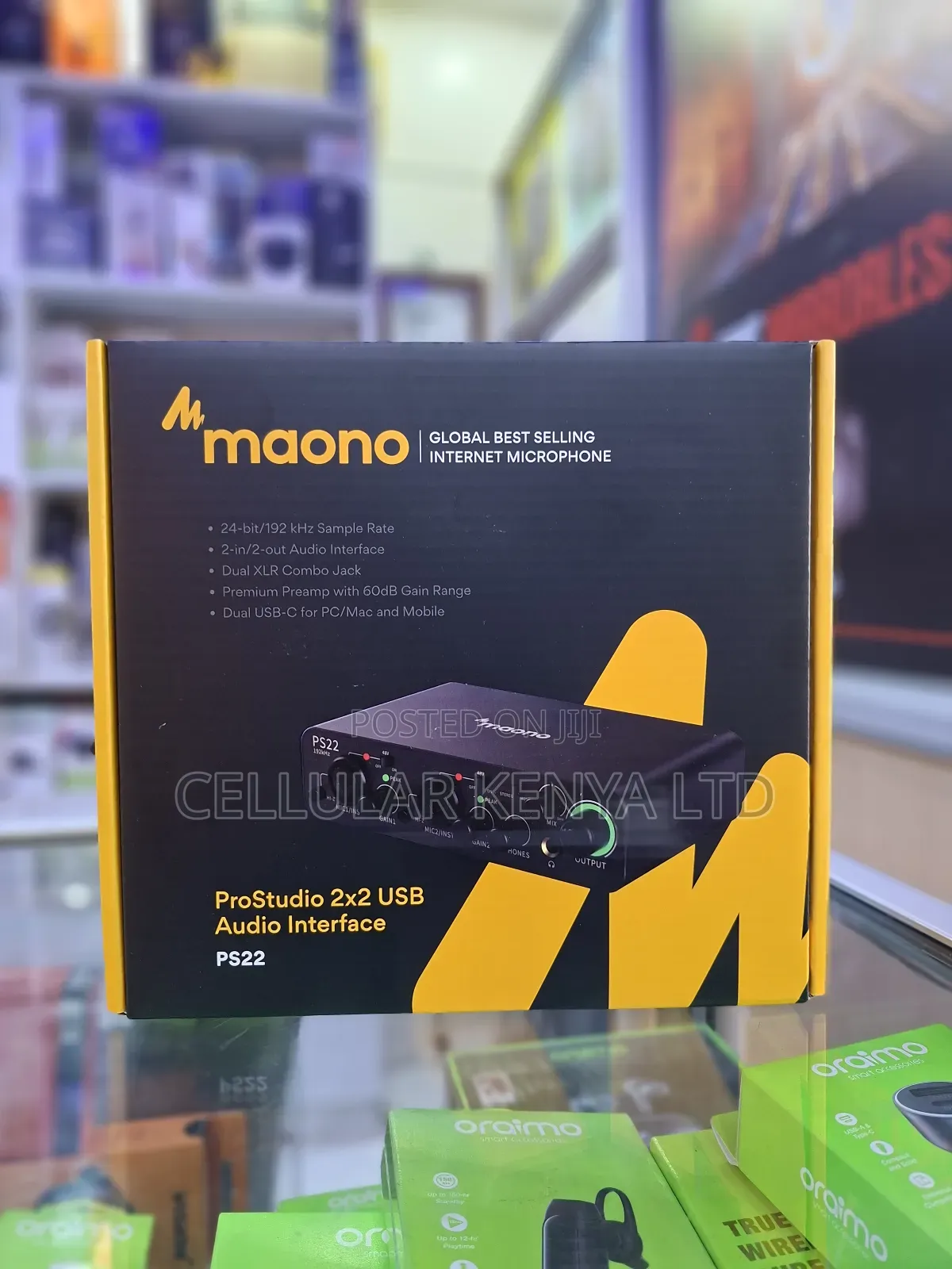 Maono Ps22 Audio Interface for Recording