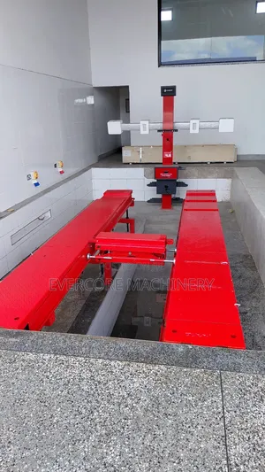 Heavy Duty Sunshine Italy 3d Alignment Machine With Pit Rack Lift.