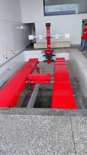 Commercial 3d Wheel Alligner With Lift Machine.