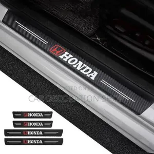 4pcs Honda Door Threshold Scuff Plate Sill Protector