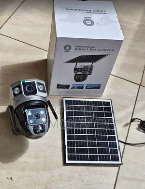 V380 4g Dual Lens Solar Powered PTZ Camera