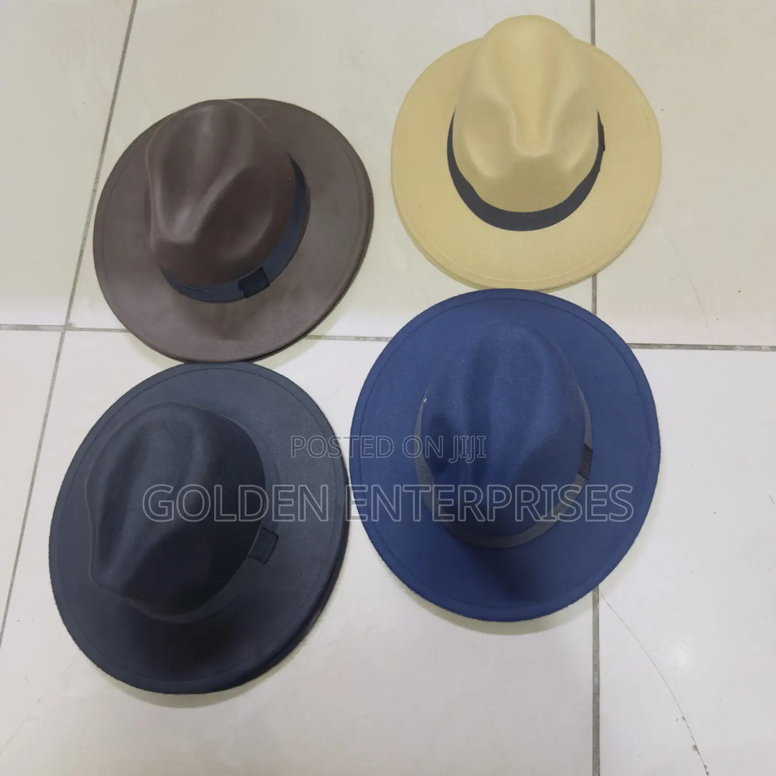 Wide Brim Fedora Hat