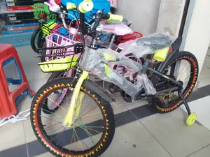 Grey//Yellow Kids Size 20 Bike for Kids Upto 12yrs