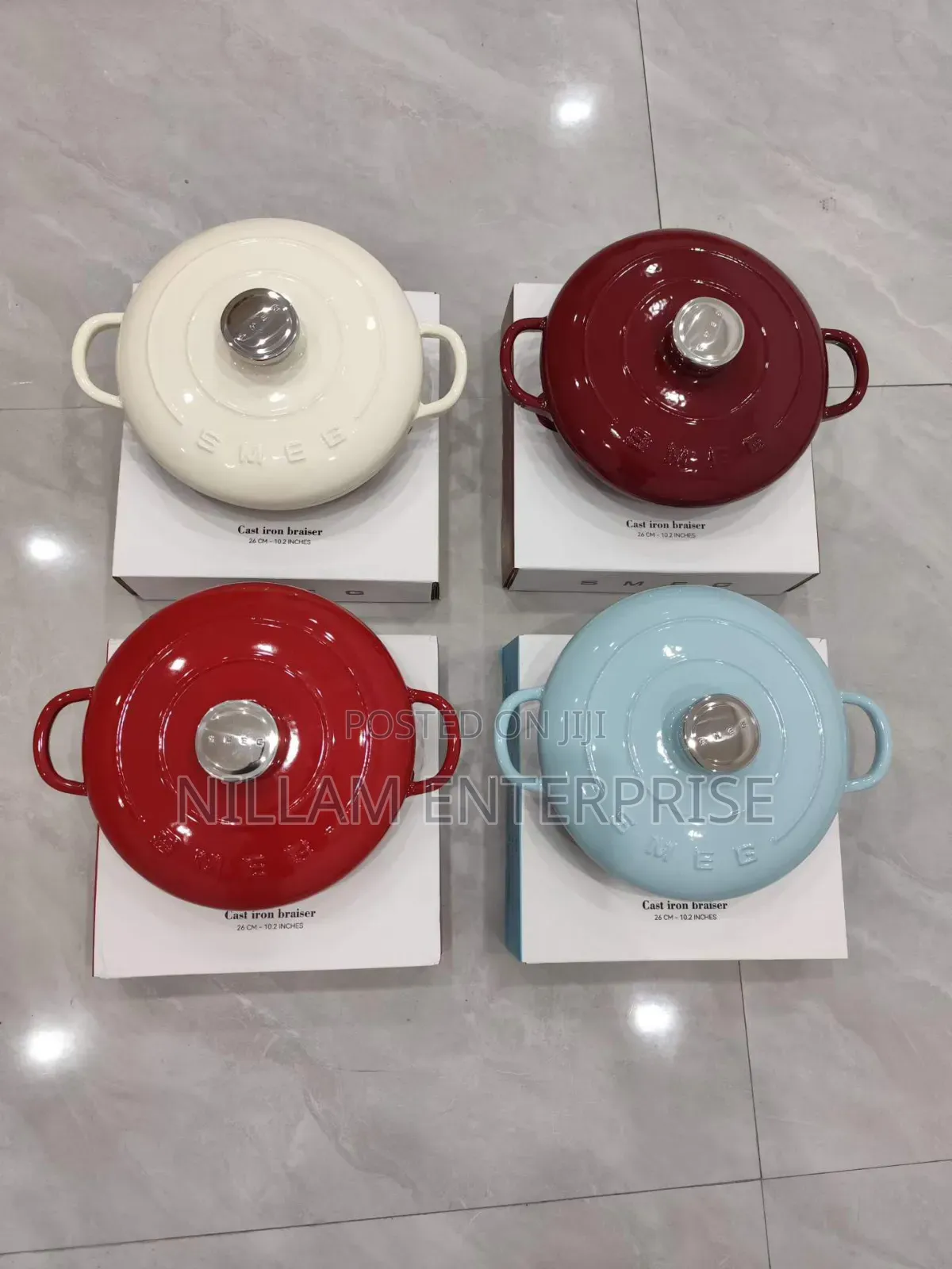 Smeg Casserole Cast Iron