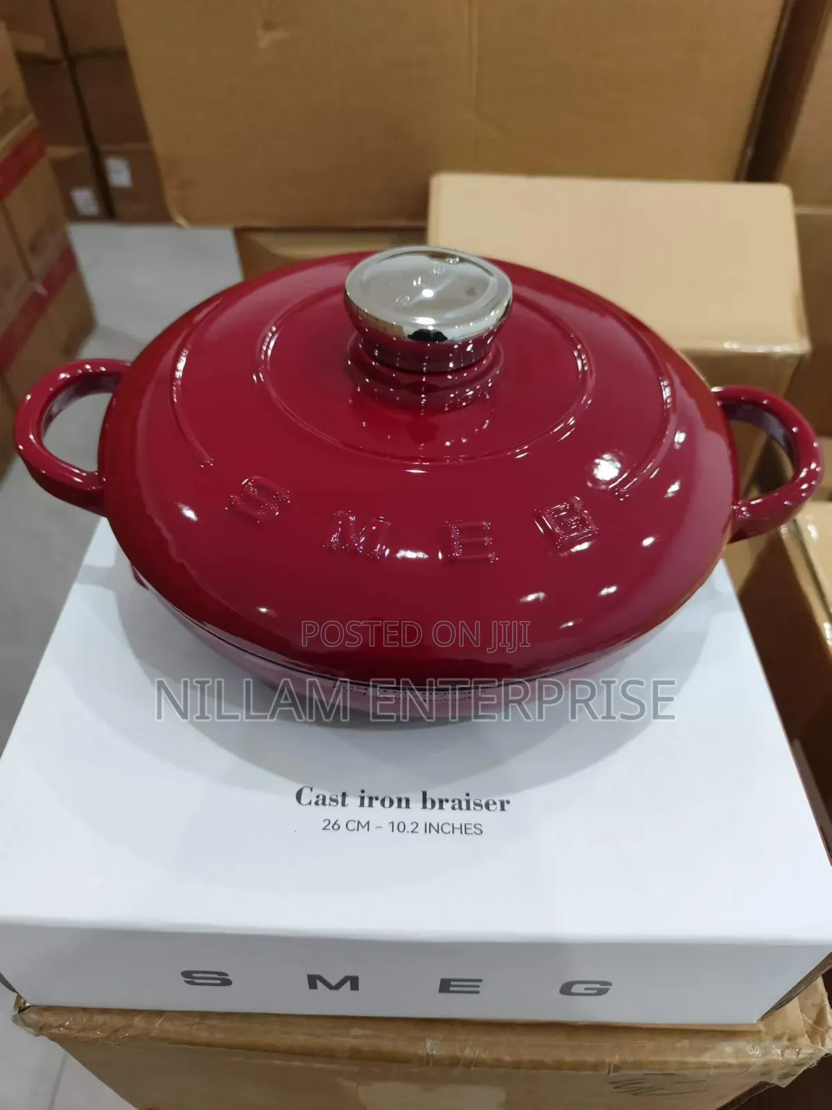 Smeg Casserole Cast Iron