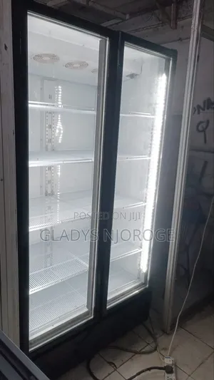 Showcase Double Door Display Fridge 1200l