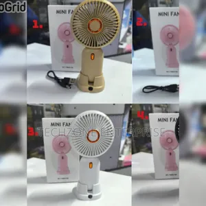 *Mini Handheld Portable, Handheld, and Rechargeable Mini Fan *