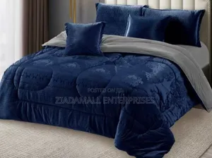 Duvet Set ,Silky Soft 6×7 Duvet Set – 6pcs Cozy & Stylish Bedding