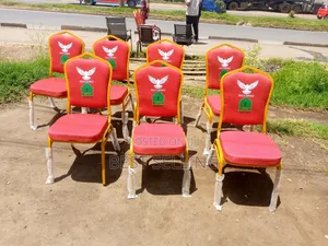 Branded Red Low Duty Banquet Chairs