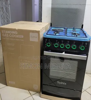 Syinix 50×50 Standing Cooker With Electric Oven Now in Stock.