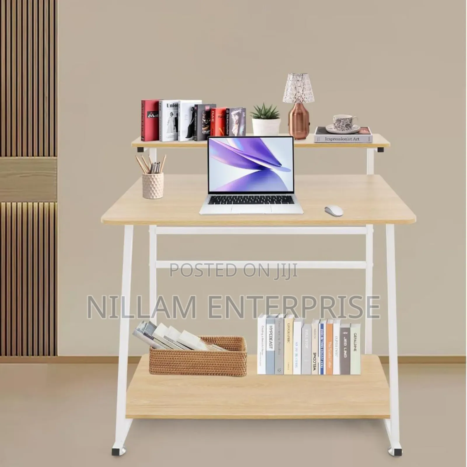 3tier Minimalist Computer Desk,