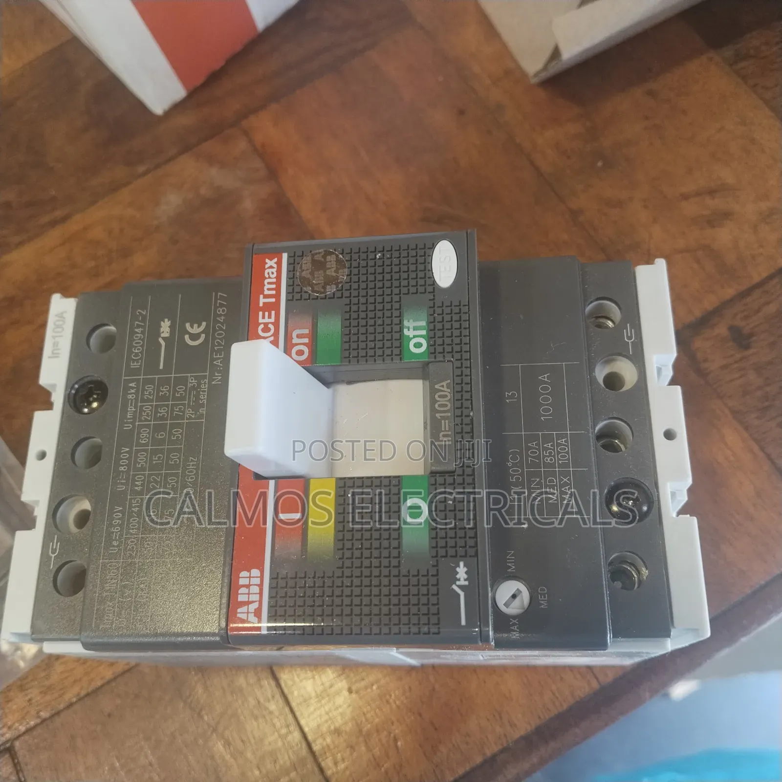 100a McCb 3pole Abb