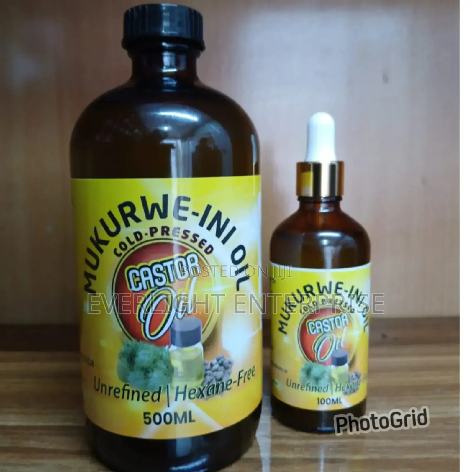 Pure Cold Pressed Castor Oil