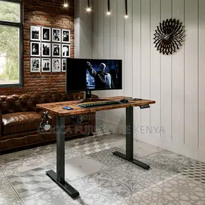 Imported Height Adjustable Computer Table-120cm