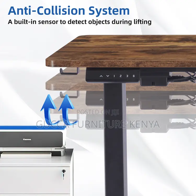 Imported Height Adjustable Computer Table-120cm