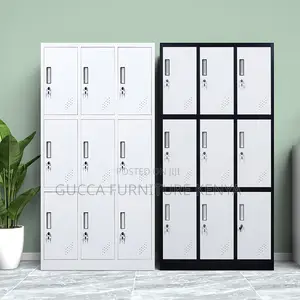 9-Door's Filling Gym Storage Locker Cabinet