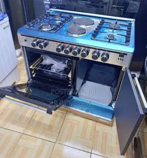 Haier 4 Gas Burner + 2 Electric Plates 60×90 Cooker