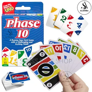 Uno Phase 10 Card Game