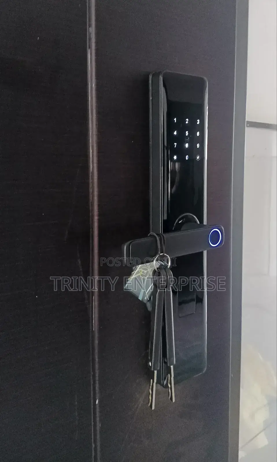 Tuya Smart Home Door Lock Code Rfid Card App Control Fingerprints