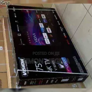 Restocked Vision 75 Inches Smart Tv