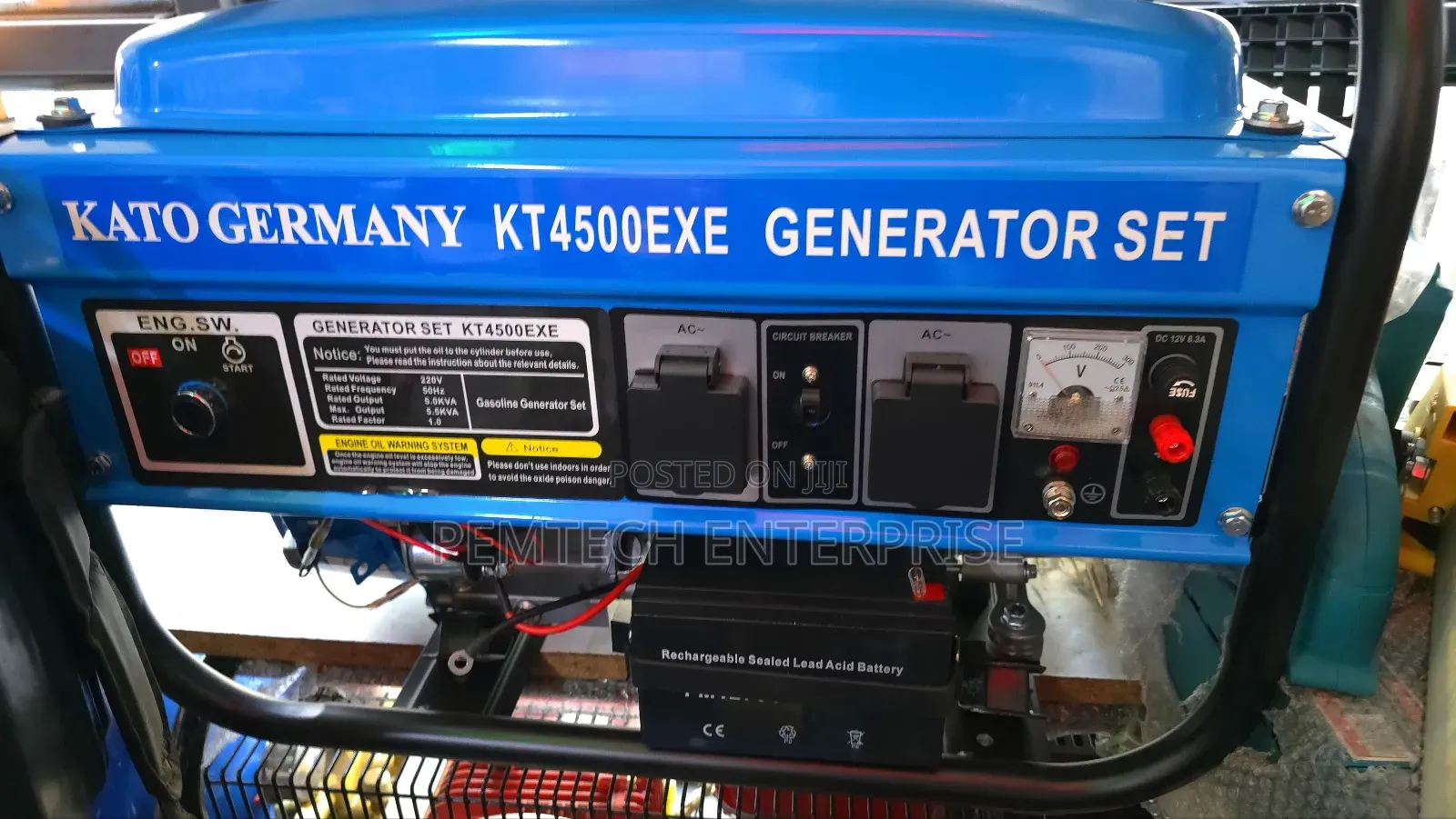 Kato Germany Kt4500exe Generator Set.