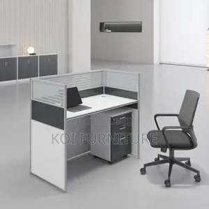 Office Desk; One User Office Workstation Desk With Patition Wall